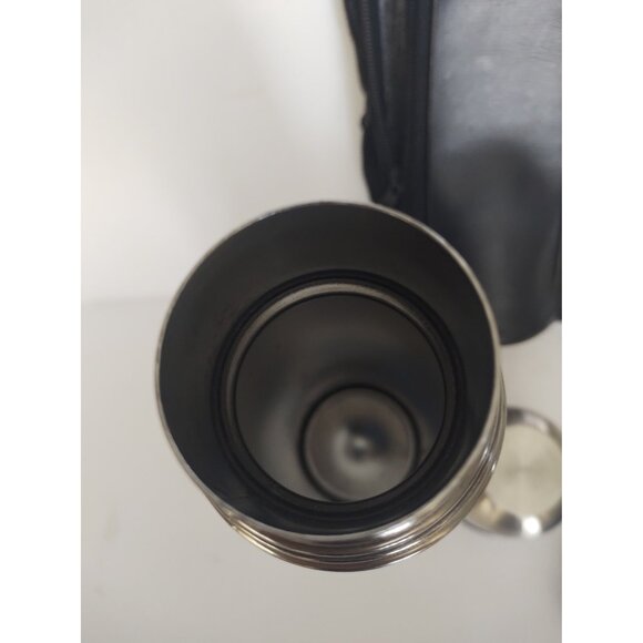 Stainless Steel Vacuum Thermos Jacob Suchard Canada with leather case 400ML - Picture 6 of 13